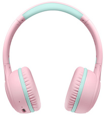 LogiLink Casque audio BT 5.4 MUSIC BUDDIES, rose