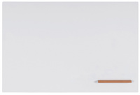 Bi-Office Tableau blanc mural LOOP, laqué, 1.500 x 900 mm
