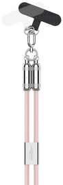 ANSMANN Bandoulière/câble pour smartphone, USB-C, rose