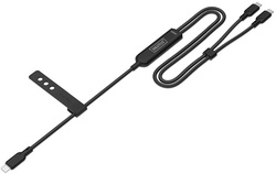 DIGITUS Câble de charge USB-C 2 en 1, 140 W, 1,8 m, noir