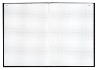 LE DAUPHIN Registre quadrillé 5x5, 340 x 225 mm, noir