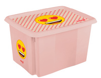 keeeper Boîte de rangement "karolina emoji hearts", 30 L