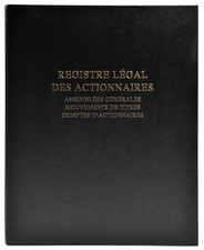 LE DAUPHIN Registre Légal des Actionnaires, 297 x 210 mm