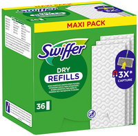 Swiffer Serpillère sèche, pack de recharge de 36