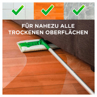 Swiffer Serpillère sèche, pack de recharge de 36