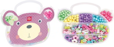 KNORR prandell Mélange de perles "Nounours", 68 g