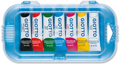 GIOTTO Gouache en tube Extra Fine, boîte de 7