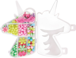 KNORR prandell Perlen-Mix / Schmuckset "Magic Unicorn", 39 g